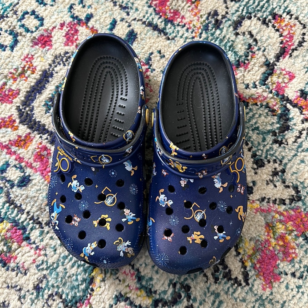 Disney 50th anniversary Crocs